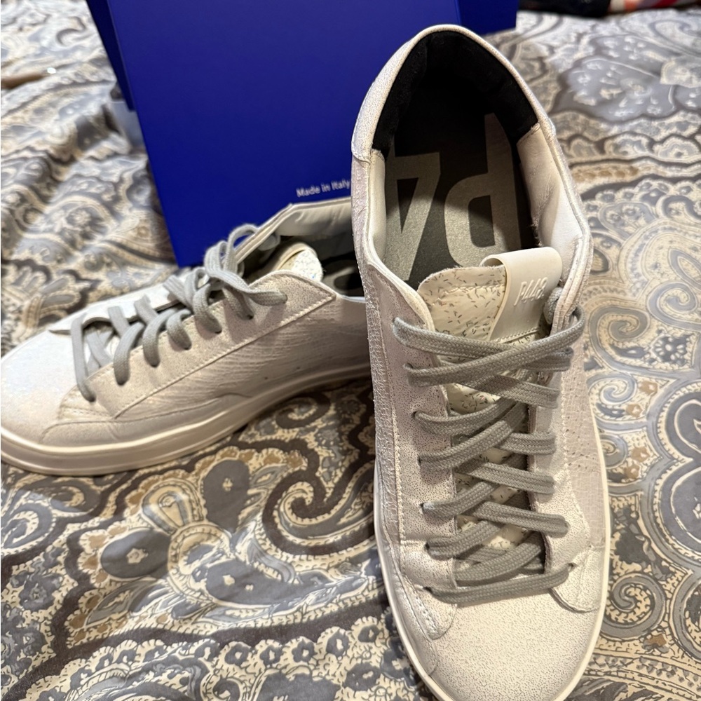 P448 women’s 42 11 white with pearly color Sneakers S23JOHN-W EUC shoes